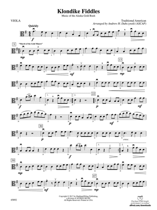 Klondike Fiddles: Viola