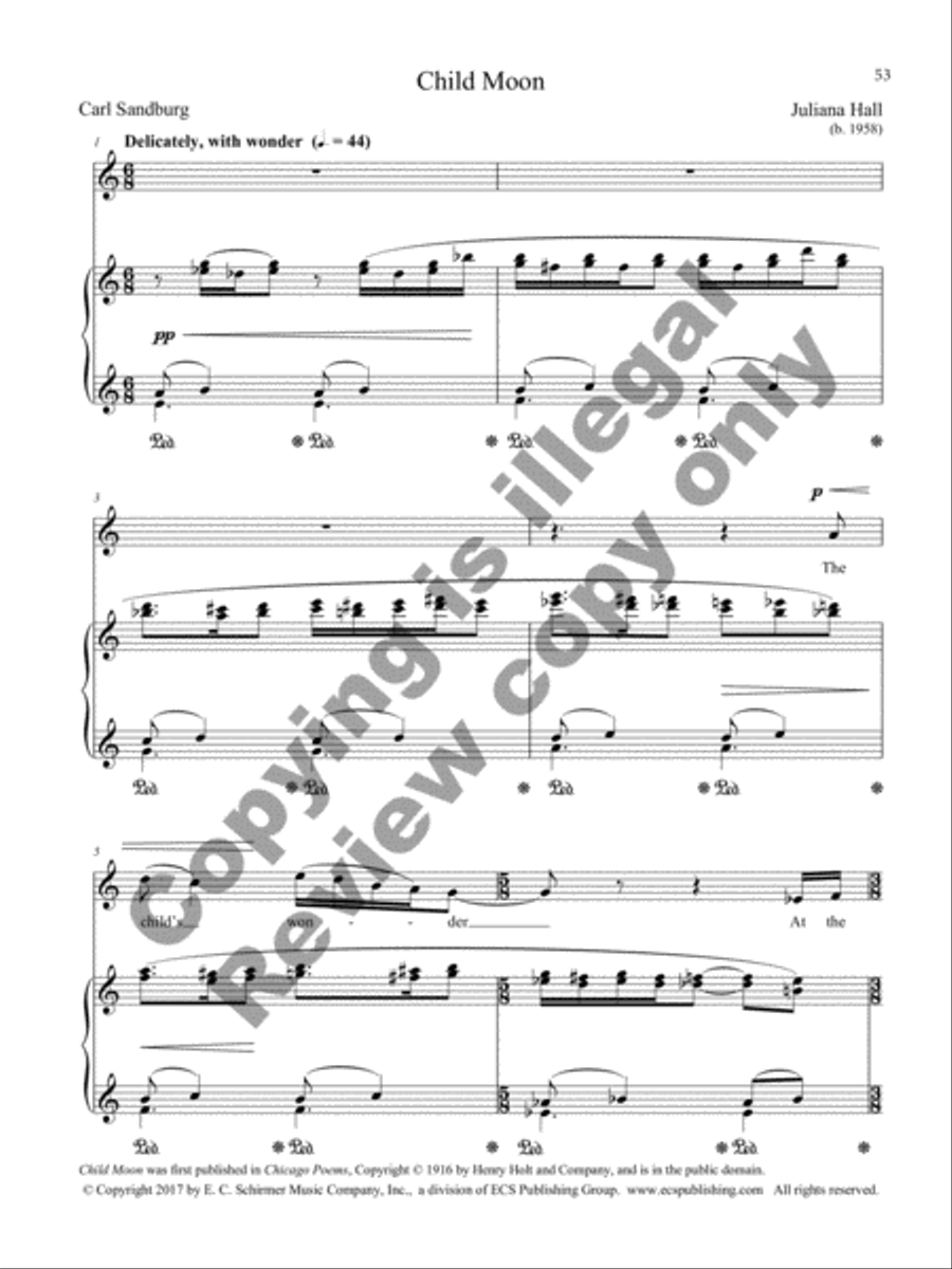 When the South Wind Sings Soprano Voice scores gallery preview page 30