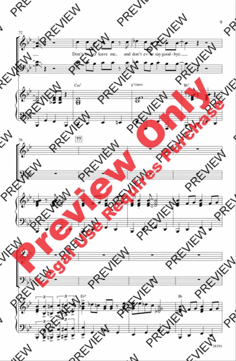 Flip, Flop and Fly 4-Part scores gallery preview page 9