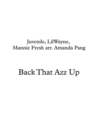 Book cover for Back That Azz Up