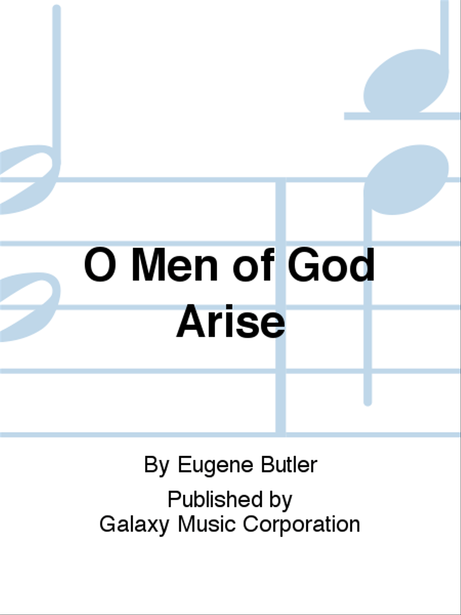 O Men of God Arise O Men of God Arise 4-Part scores gallery preview page 1