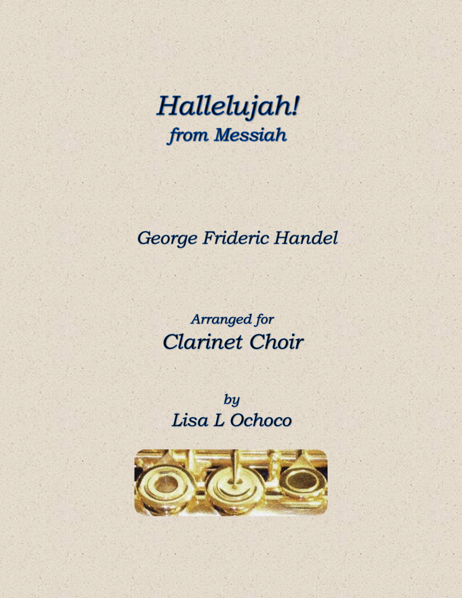 Hallelujah from The Messiah for Clarinet Choir image number null