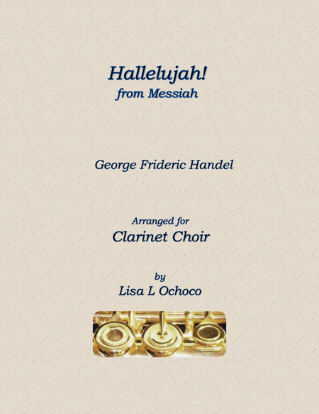 Hallelujah from The Messiah for Clarinet Choir image number null