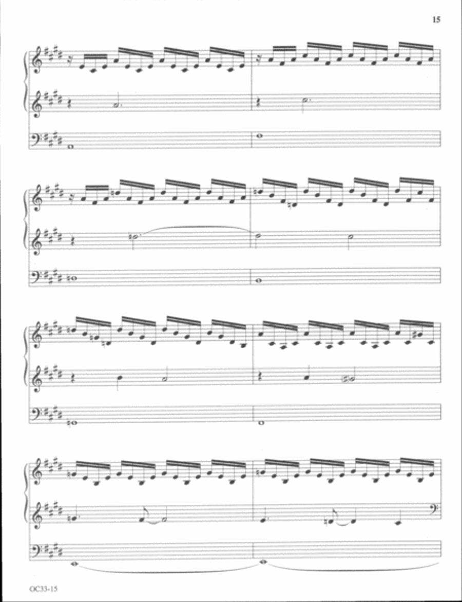 In His Presence Organ scores gallery preview page 11