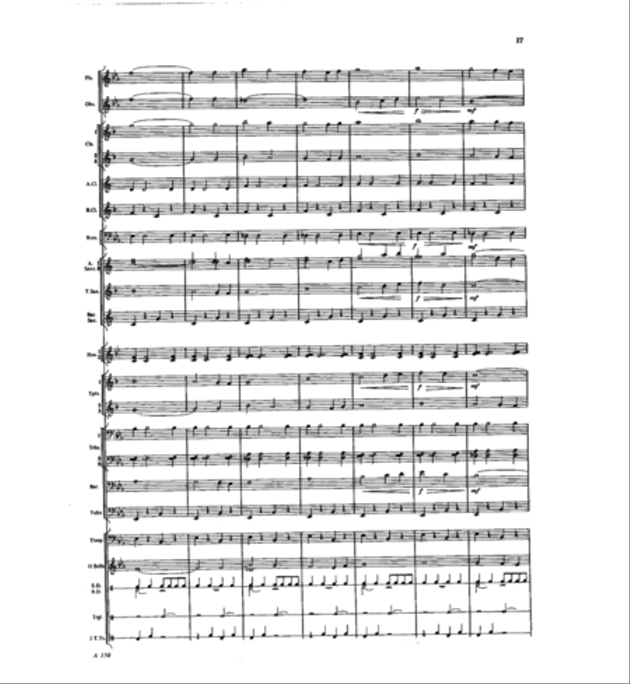 Ritual and Capriccio Concert Band scores gallery preview page 17