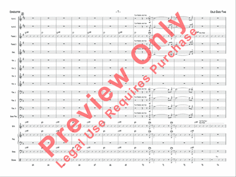 Cold Duck Time Jazz Ensemble scores gallery preview page 8