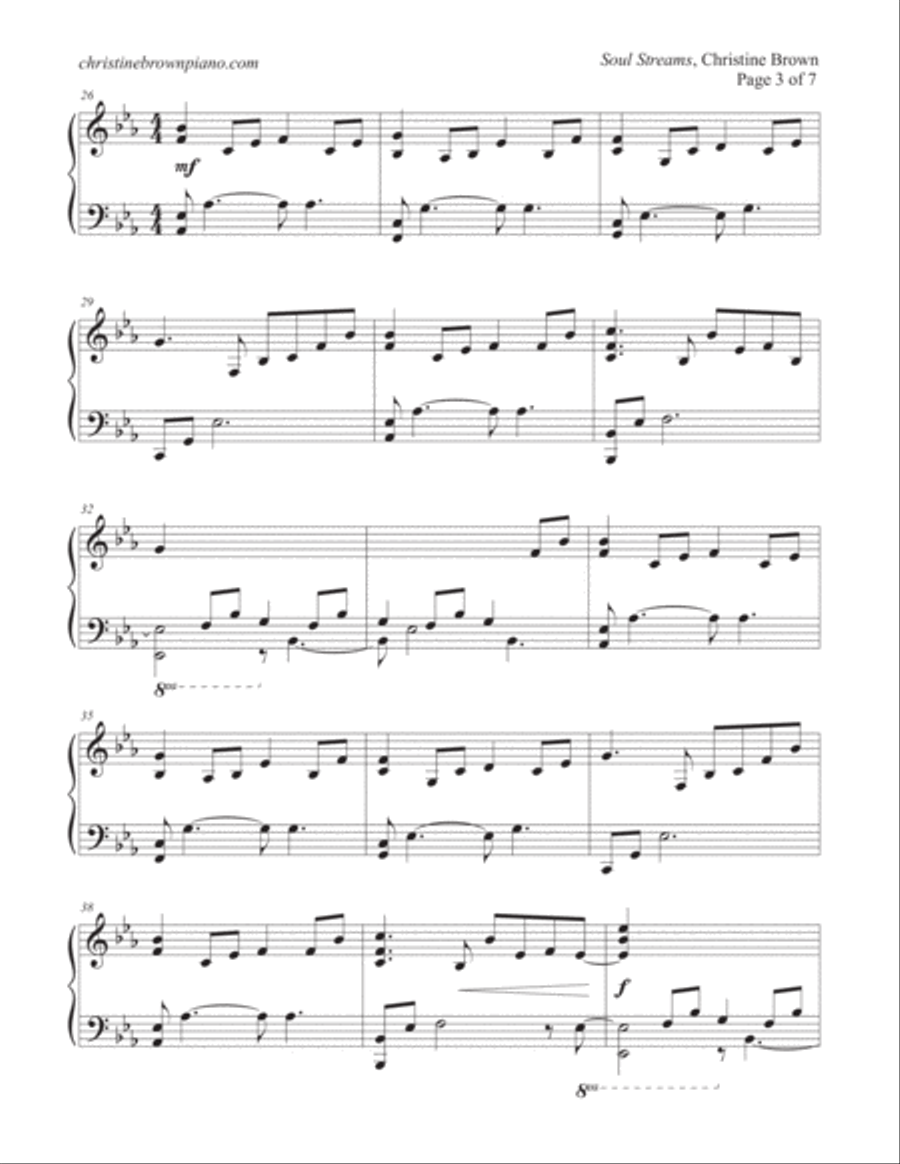 Soul Streams Piano Solo scores gallery preview page 3