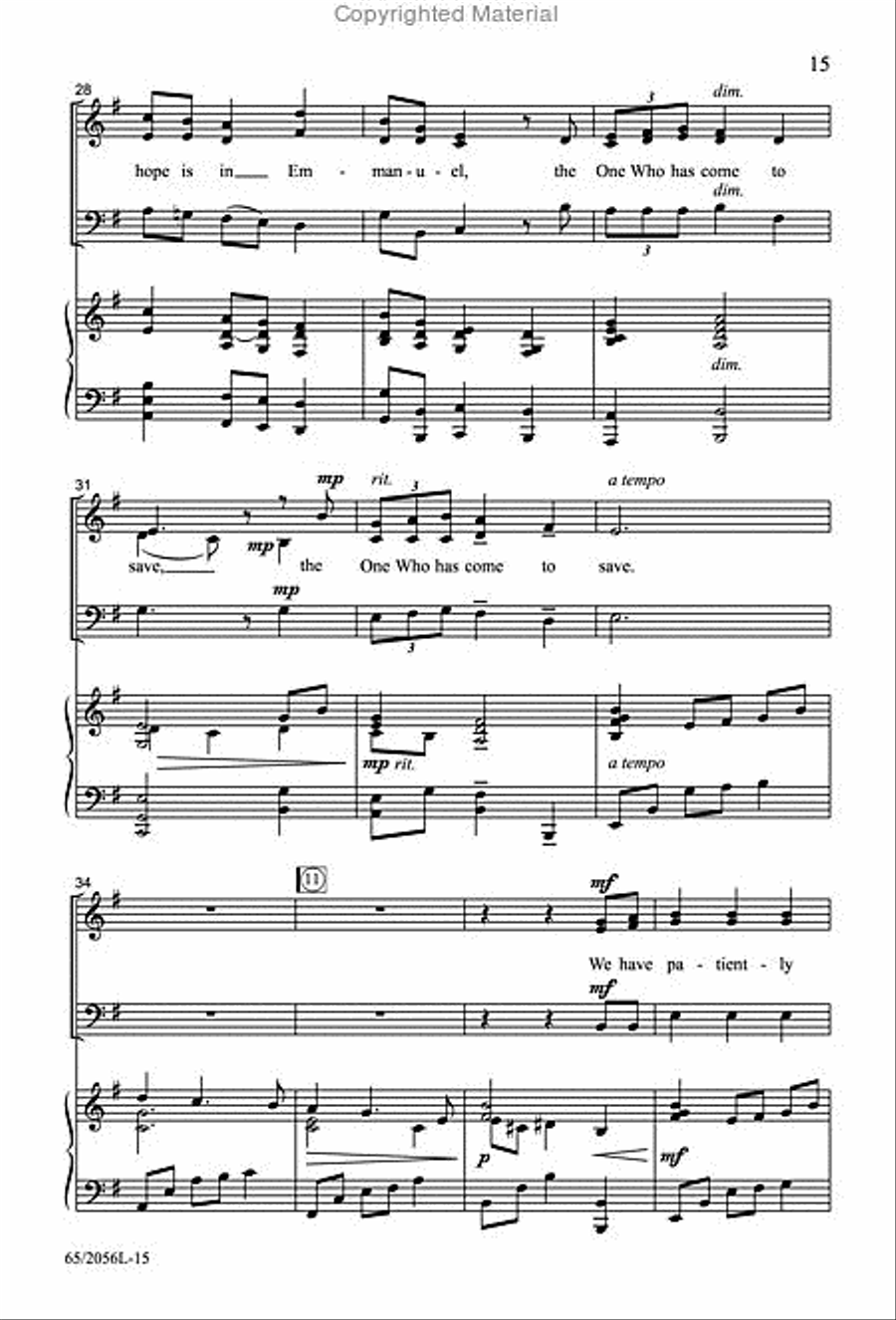 Bethlehem's Child Bethlehem's Child 3-Part scores gallery preview page 7