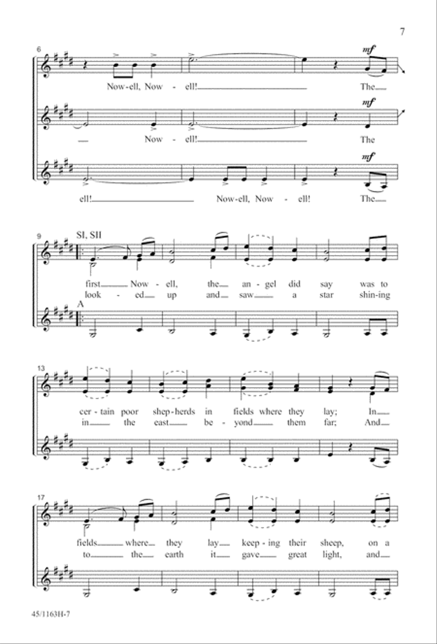 A-Caroling We Go! A-Caroling We Go! SSA scores gallery preview page 7