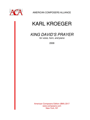[Kroeger] King David's Prayer