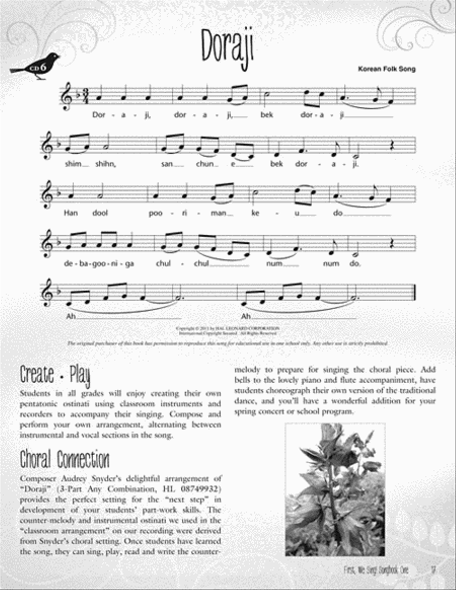 First, We Sing! Songbook One Choir scores gallery preview page 6