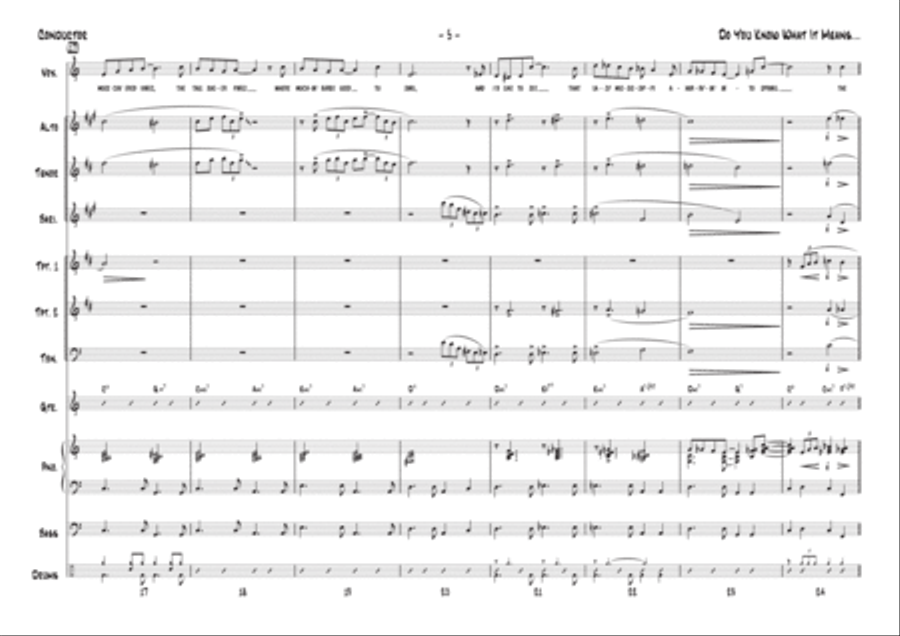 Do You Know What It Means To Miss New Orleans Jazz Ensemble scores gallery preview page 5