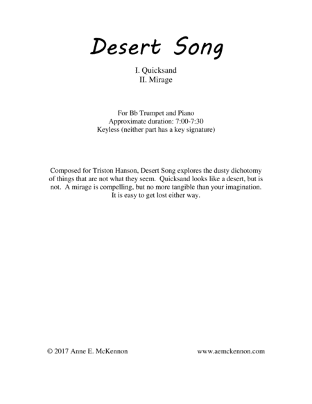 Desert Song image number null