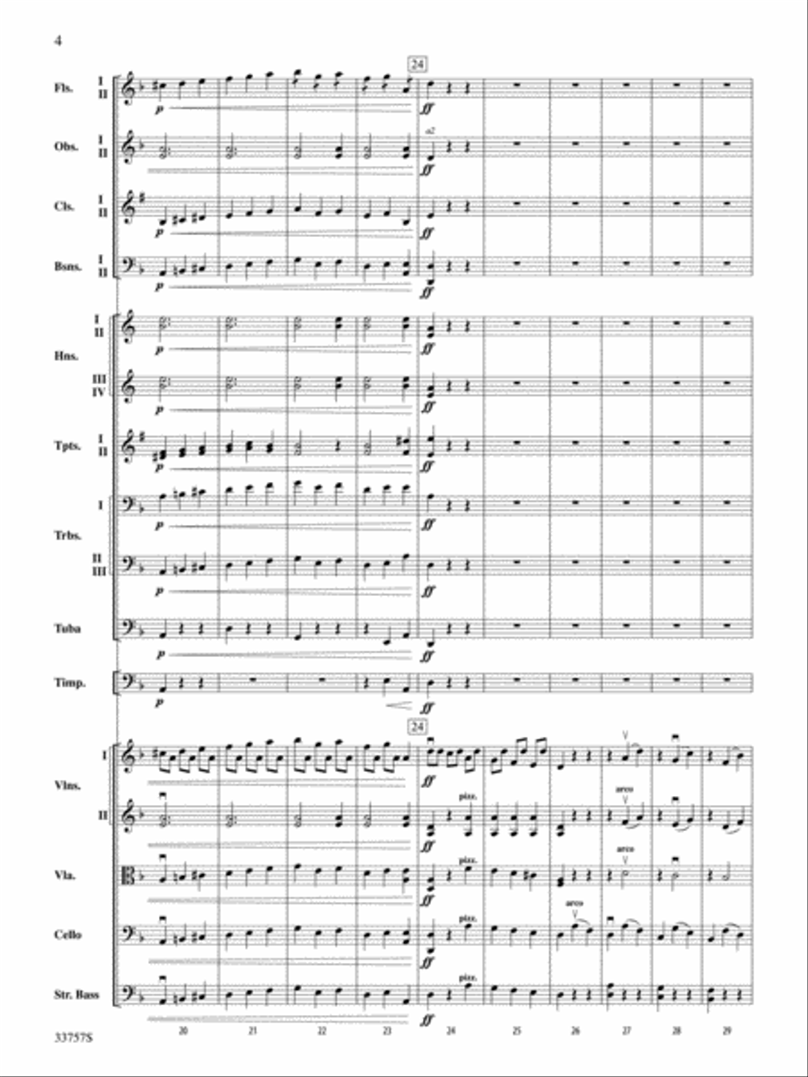 The Quest Full Orchestra scores gallery preview page 4