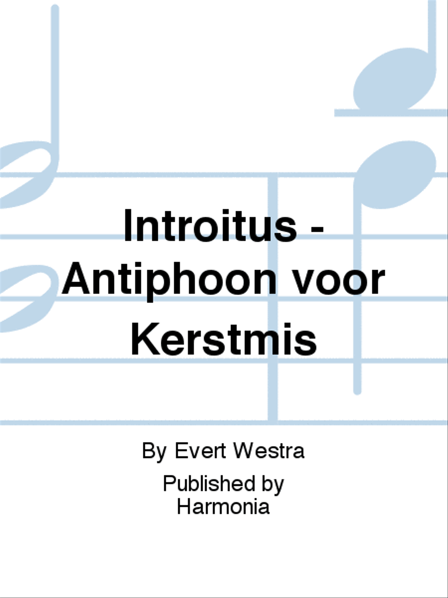 Introitus - Antiphoon voor Kerstmis 4-Part scores gallery preview page 1