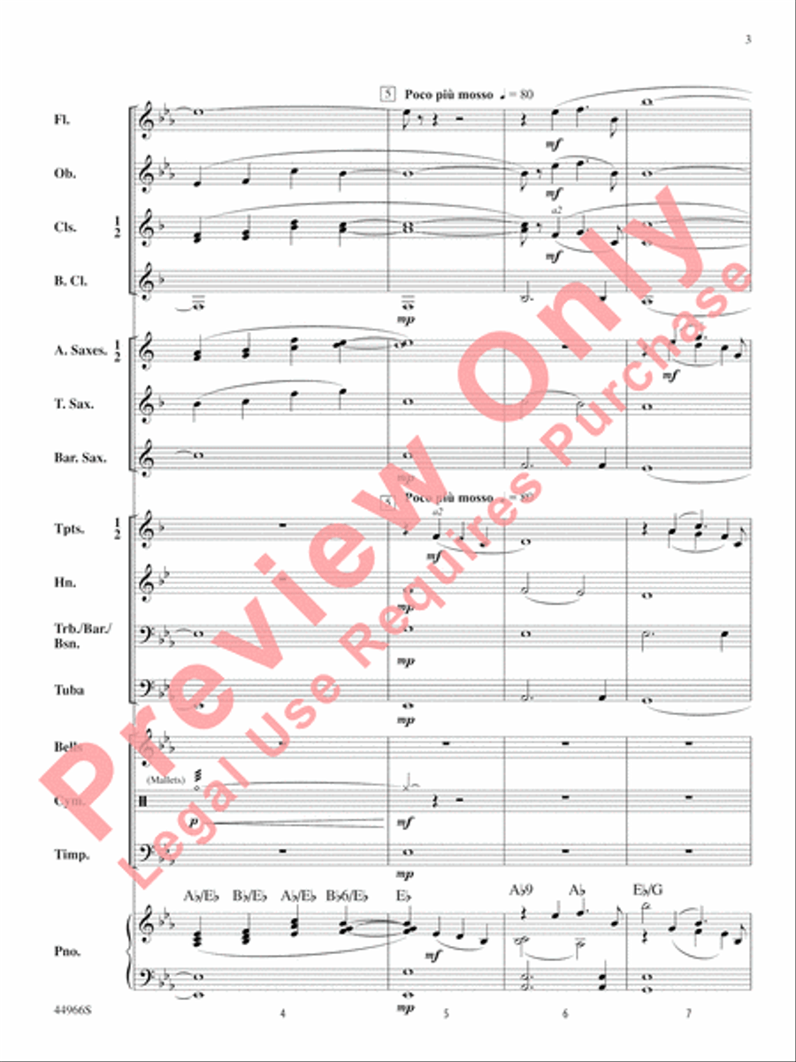 Sonatina Sonatina Concert Band scores gallery preview page 15