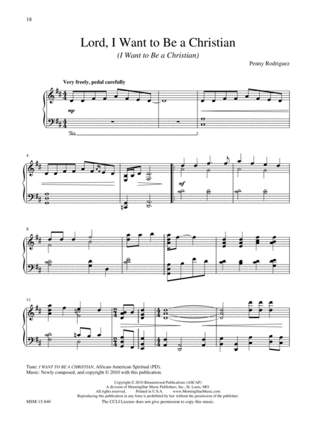 He Leadeth Me: Ten Hymn Arrangements for Piano image number null