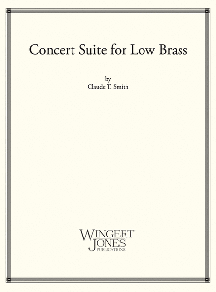 Concert Suite For Low Brass image number null