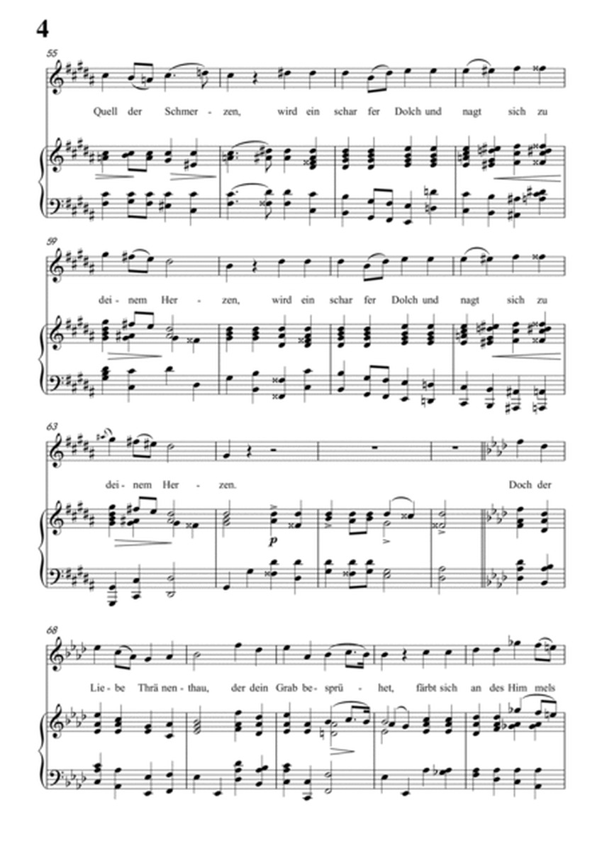 Schubert-Todtengräberweise(Gravedigger's Song),D.869 in #G minor,for Vocal and Piano