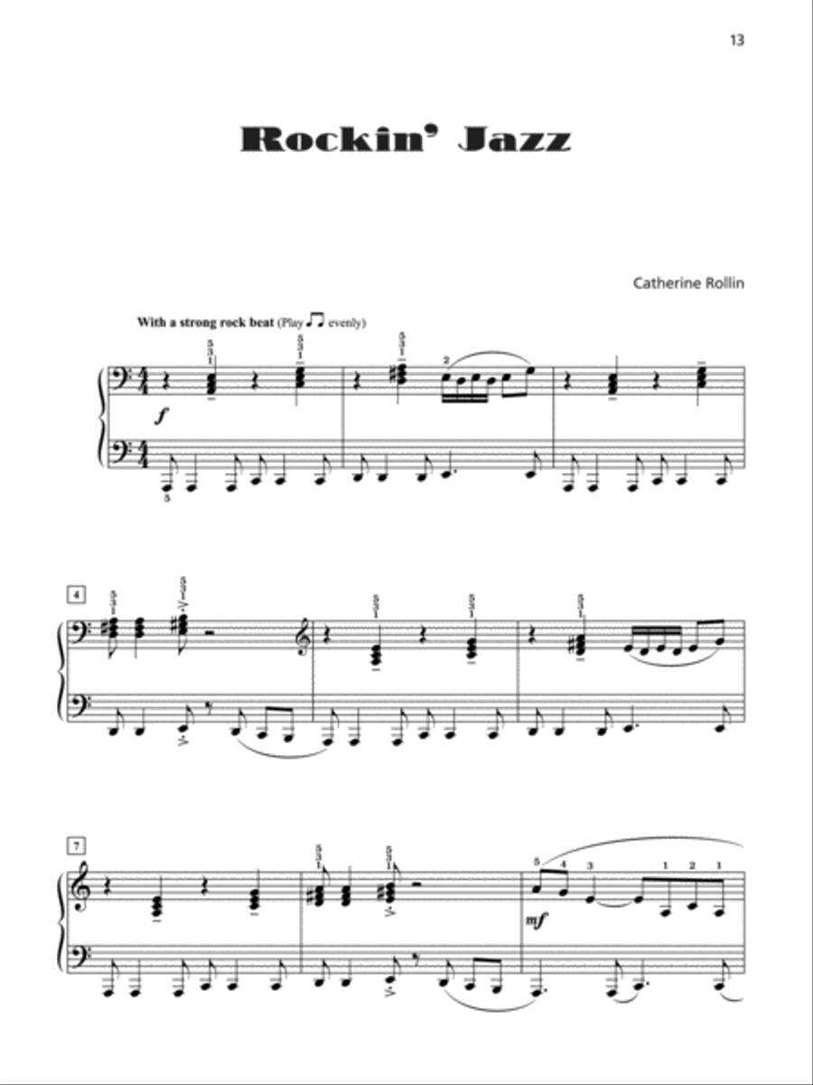 Jazz-a-Little, Jazz-a-Lot, Book 3 Piano Solo scores gallery preview page 8