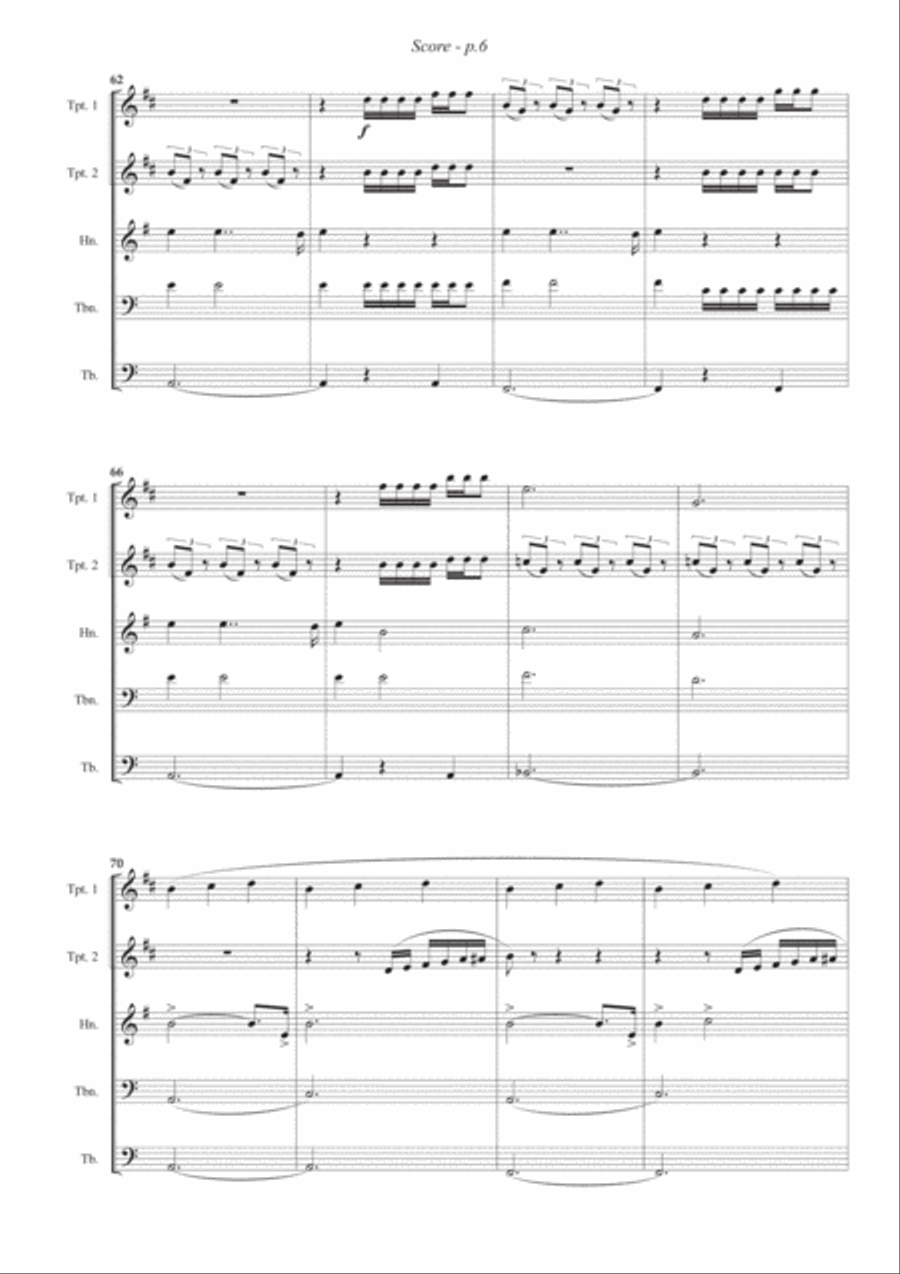 Spider-man: Far From Home Horn scores gallery preview page 6