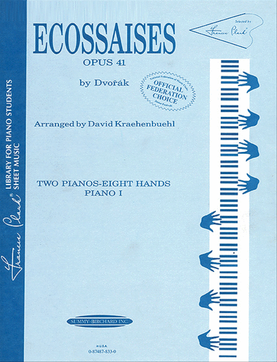 Ecossaises, Opus 41 Small Ensemble scores gallery preview page 1