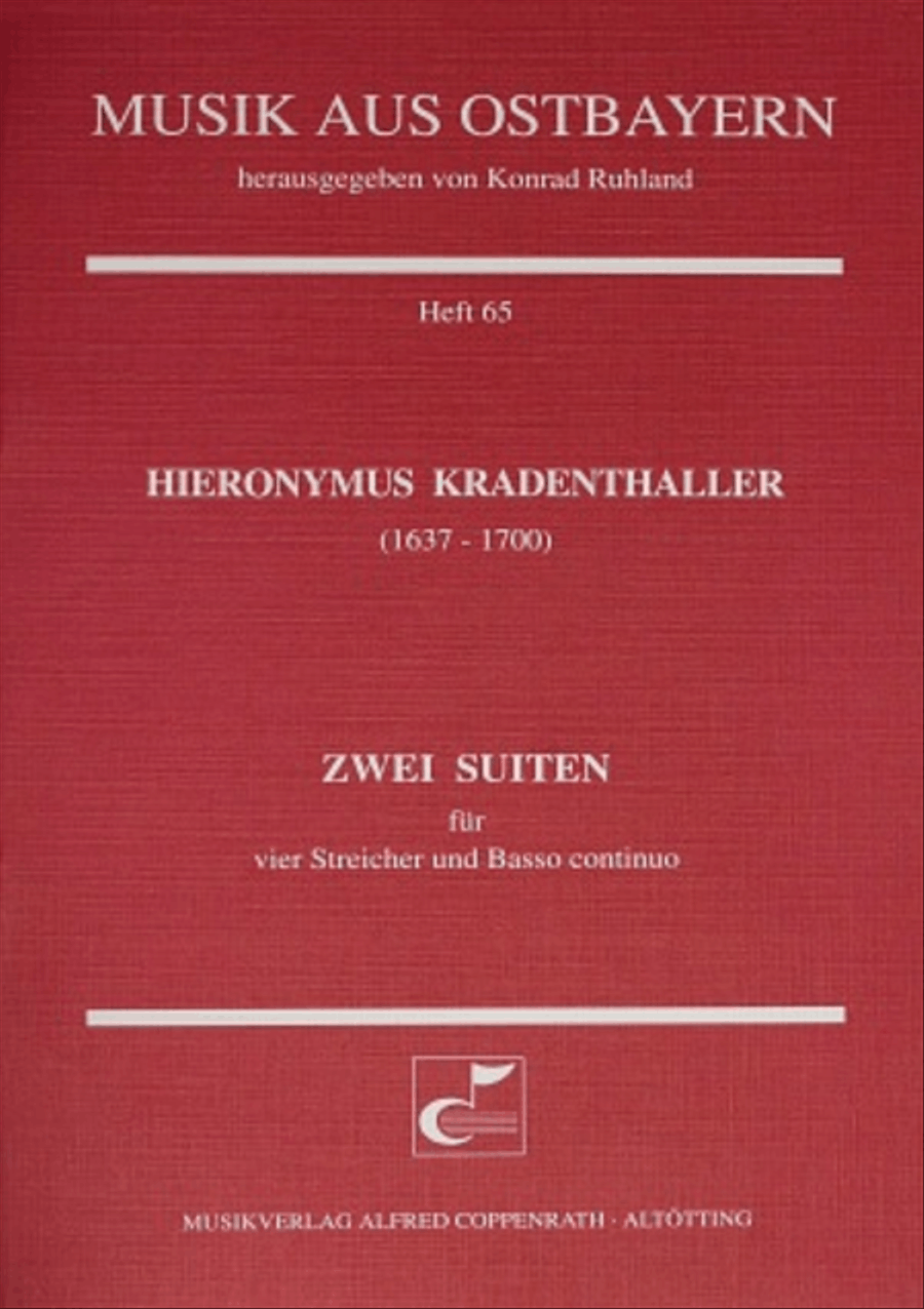 Zwei Suiten Zwei Suiten Violin scores gallery preview page 1
