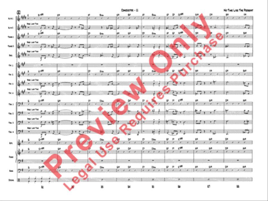 No Time Like the Present Jazz Ensemble scores gallery preview page 13