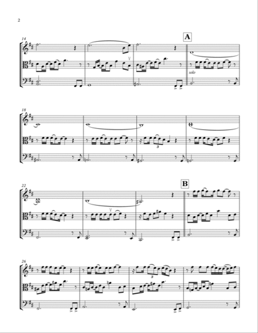 Hotel California Hotel California String Trio scores gallery preview page 2