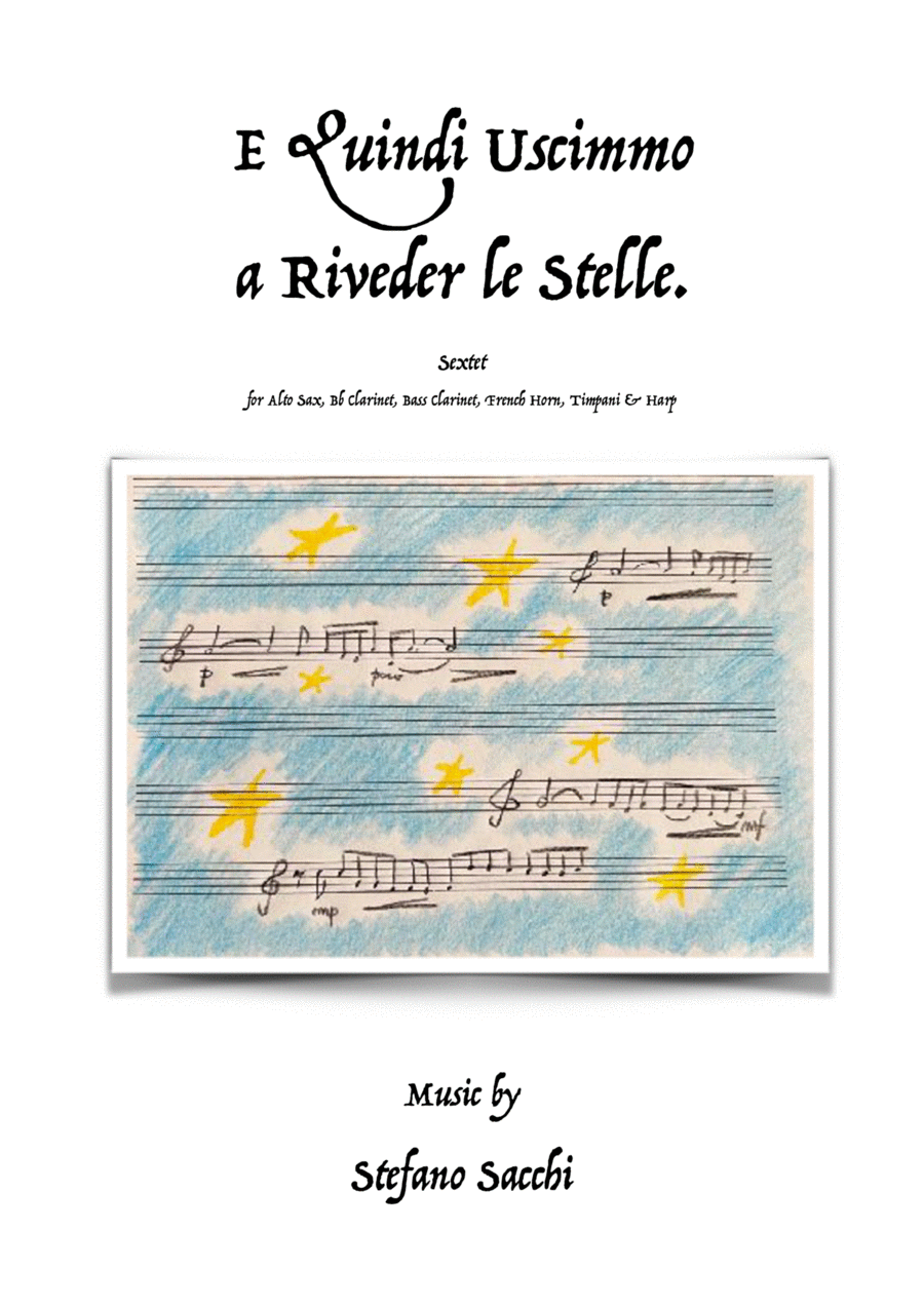 E QUINDI USCIMMO A RIVEDER LE STELLE Small Ensemble scores gallery preview page 1