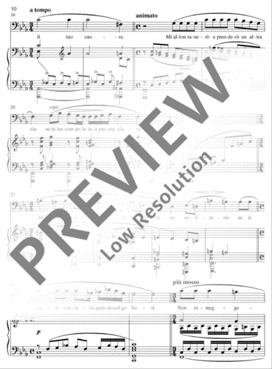 Liriche Liriche Tenor Voice scores gallery preview page 11