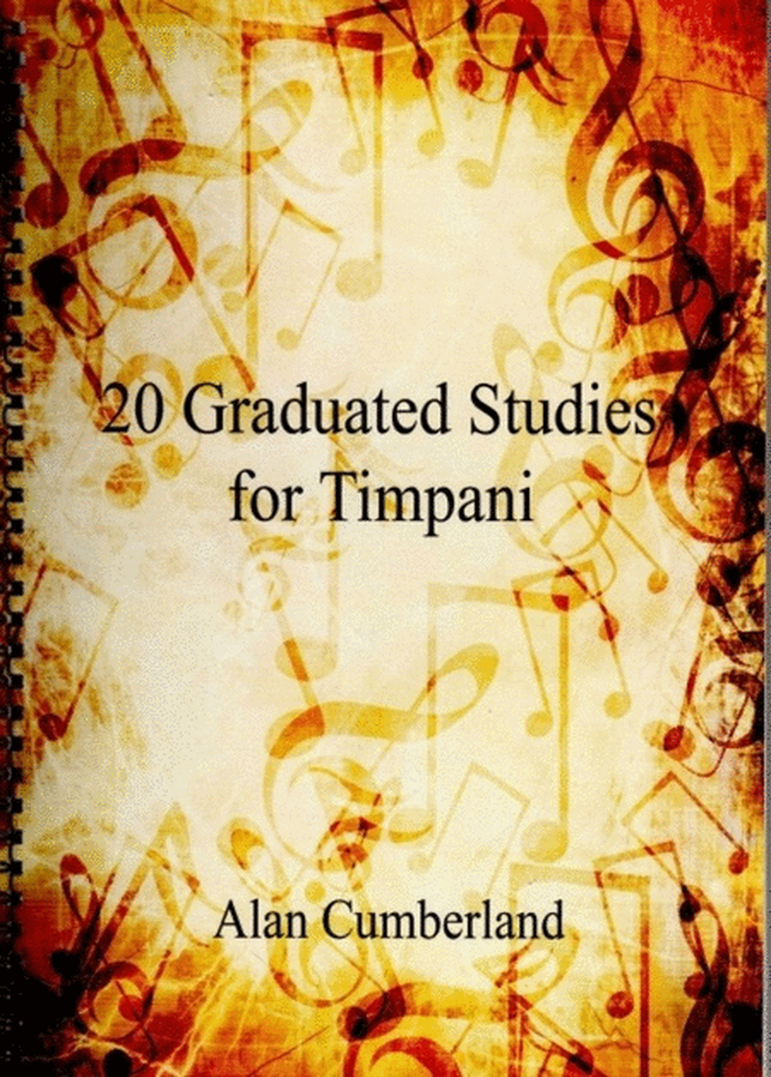 20 Graduated Studies For Timpani