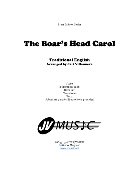 The Boar's Head Carol for Brass Quintet image number null
