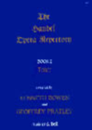 Book cover for The Handel Opera Repertory. Book 2. Tenor