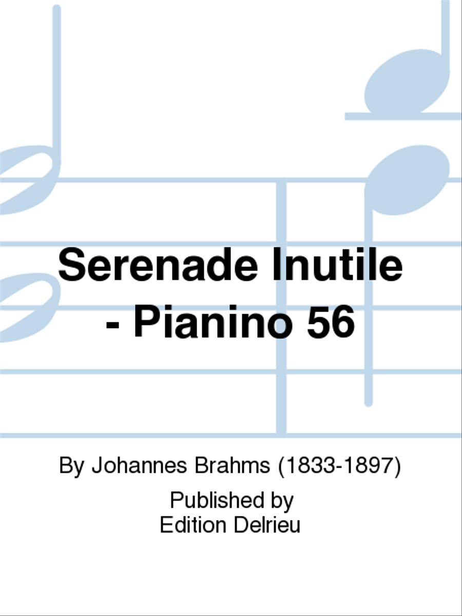 Serenade Inutile - Pianino 56 Piano Solo scores gallery preview page 1