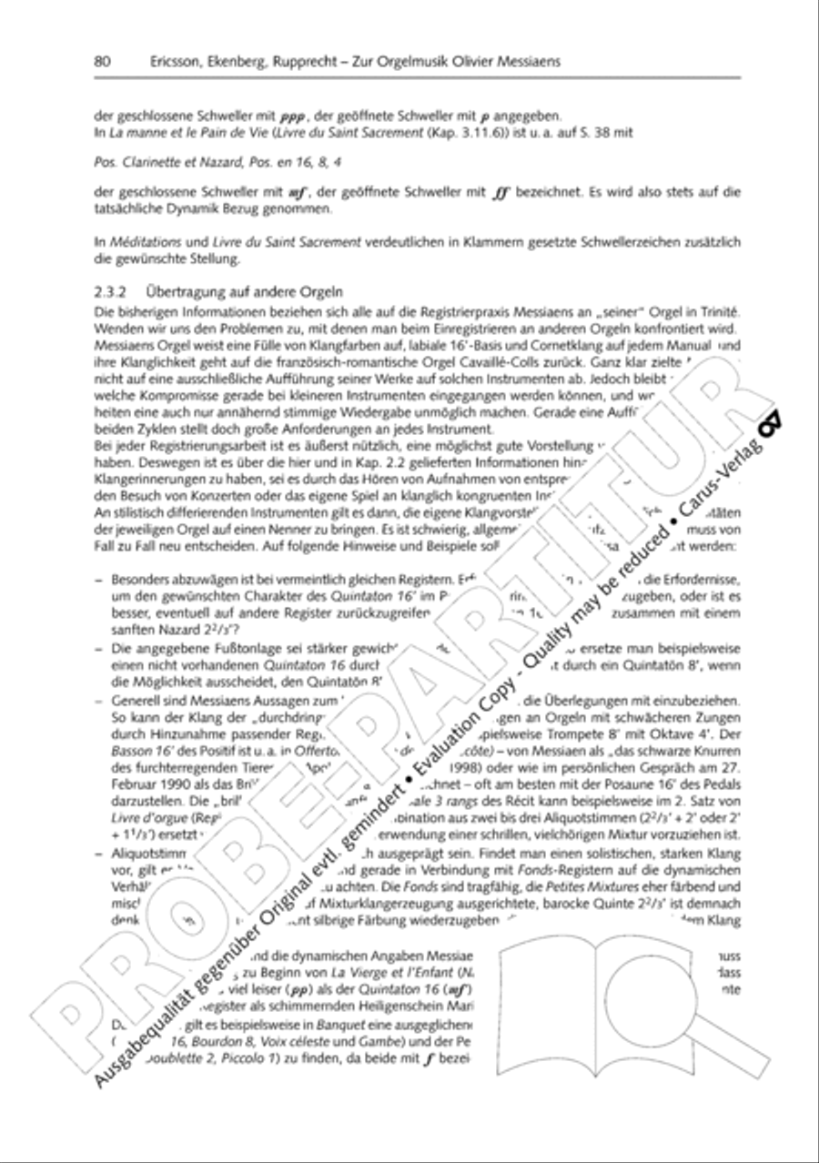 Orgelschule zur historischen Auffuhrungspraxis Organ Solo scores gallery preview page 81