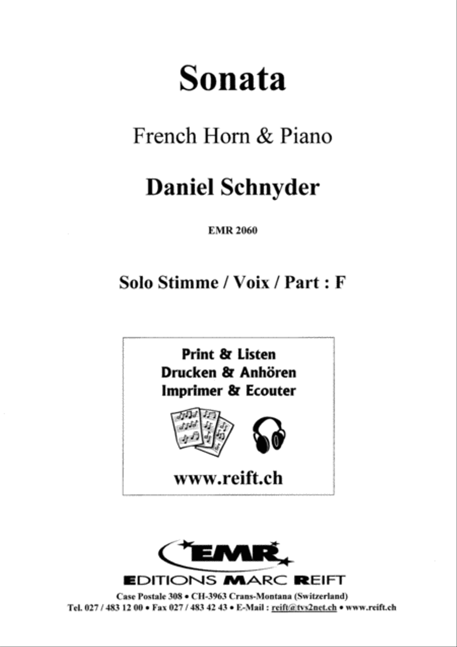 Sonata Sonata Horn scores gallery preview page 11