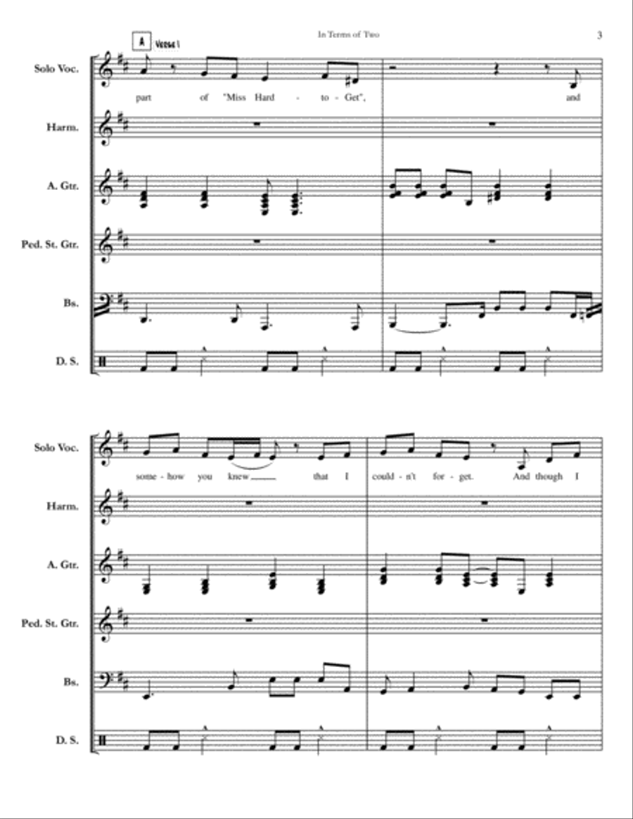 In Terms Of Two Small Ensemble scores gallery preview page 3