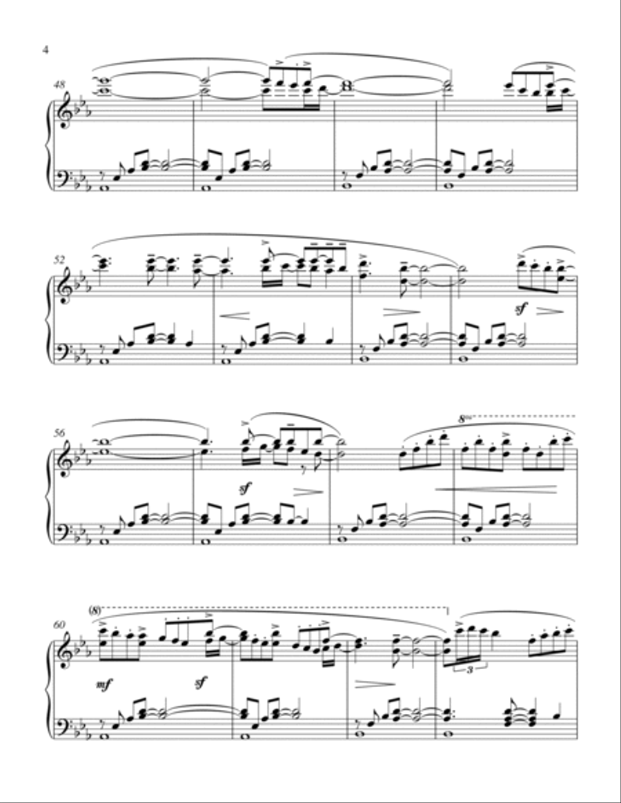 Late October Piano Solo scores gallery preview page 4
