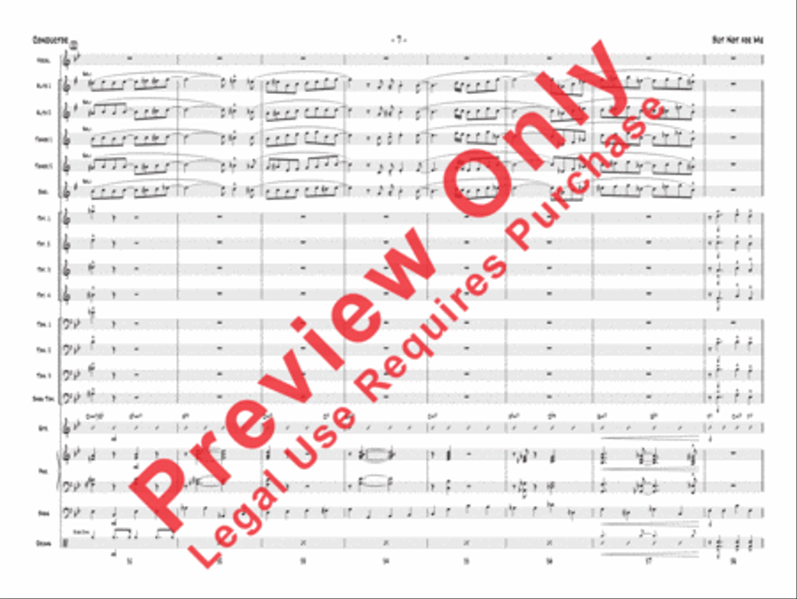 But Not for Me Jazz Ensemble scores gallery preview page 10