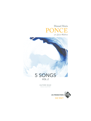 Book cover for 5 Songs, vol. 2