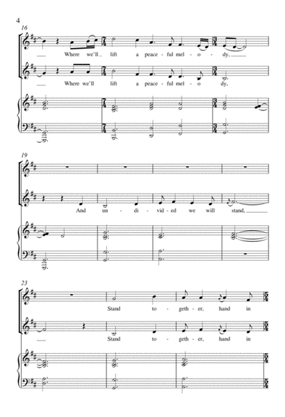 Undivided (Downloadable Choral Score)