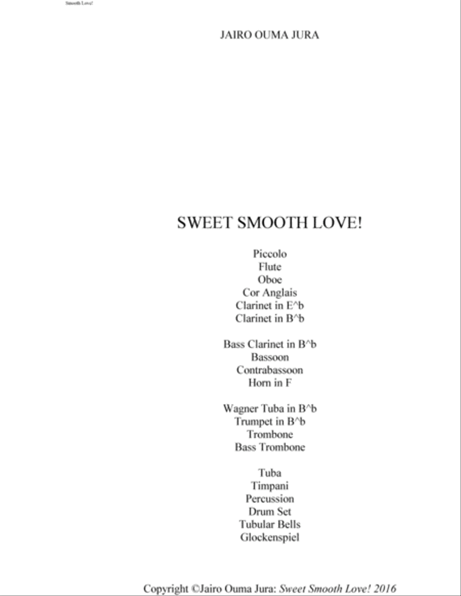 Smooth Love (II) 