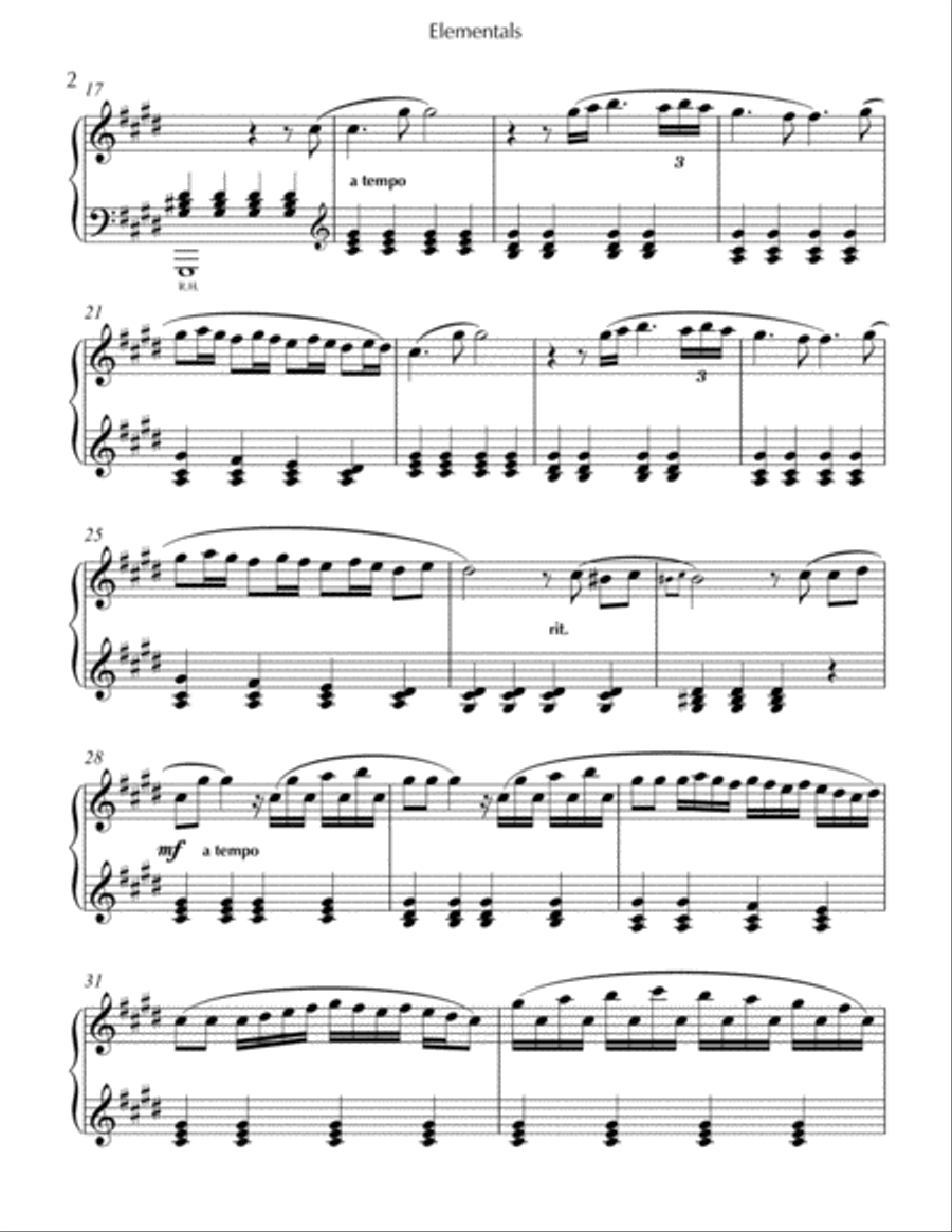 Elementals Piano Method scores gallery preview page 2