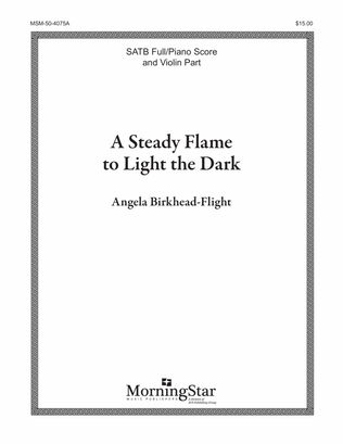 A Steady Flame to Light the Dark (Downloadable Full/Piano Score & Violin Part)