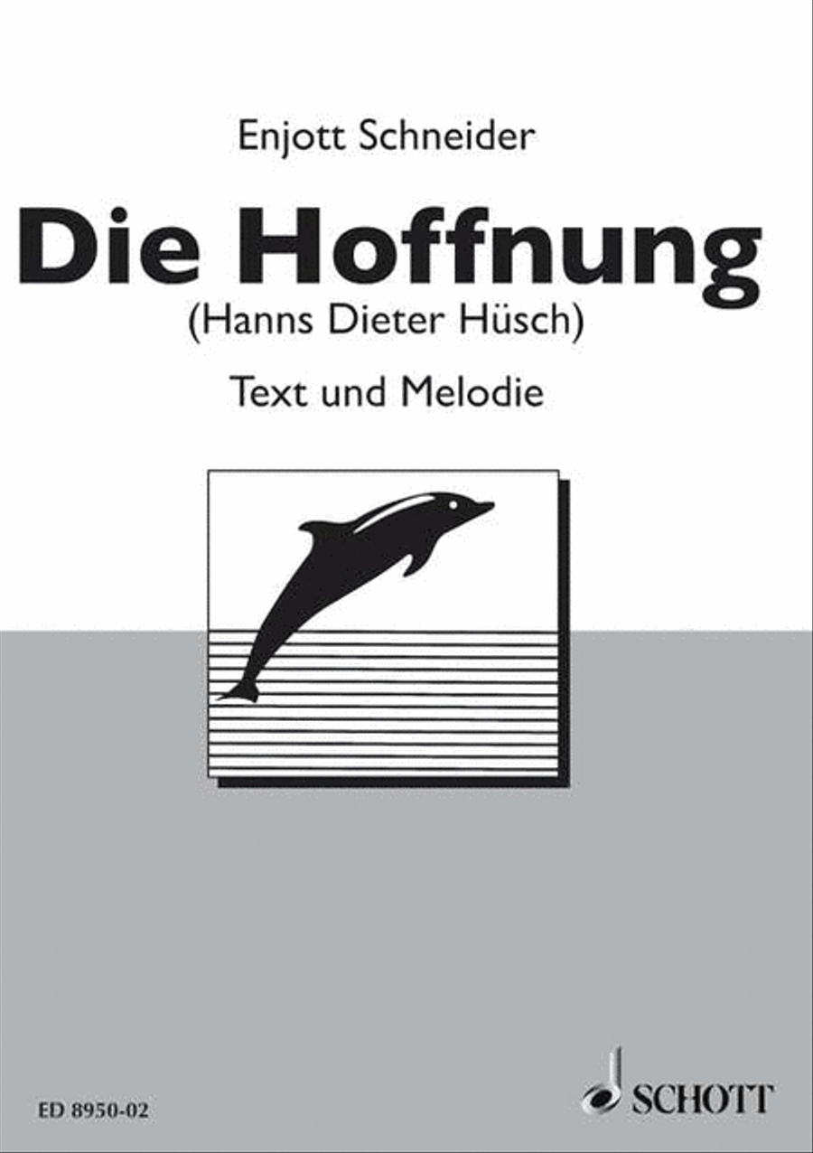 Hoffnung Melody Line Edition 4-Part scores gallery preview page 1