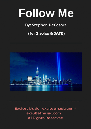 Book cover for Follow Me (2 solos and SATB)