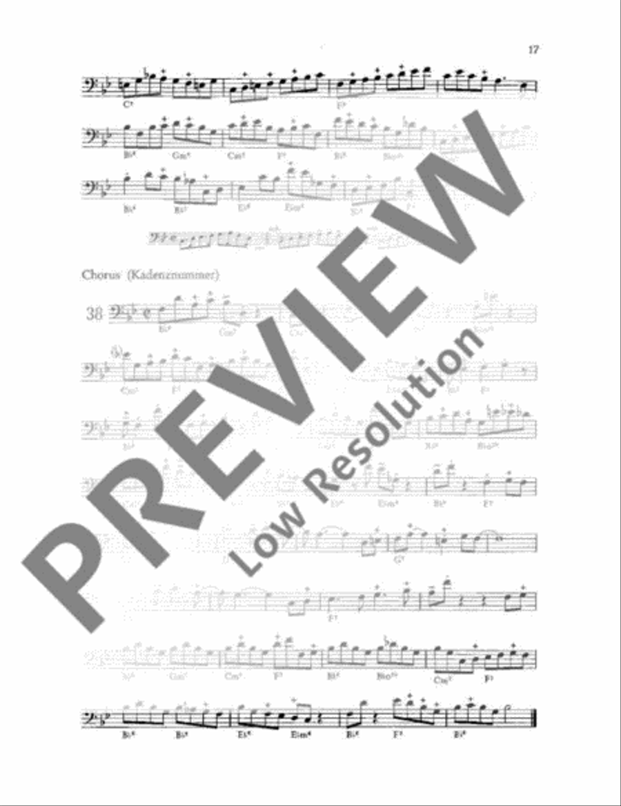 Anleitung zur Improvisation Trombone scores gallery preview page 18