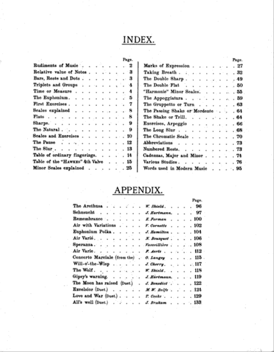Practical Tutor for the B-flat Euphonium Euphonium scores gallery preview page 4