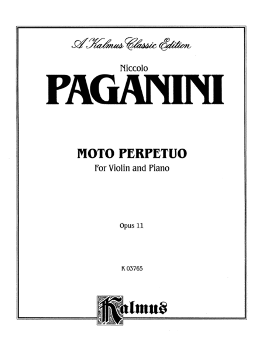 Moto Perpetuo, Op. 11 Small Ensemble scores gallery preview page 2